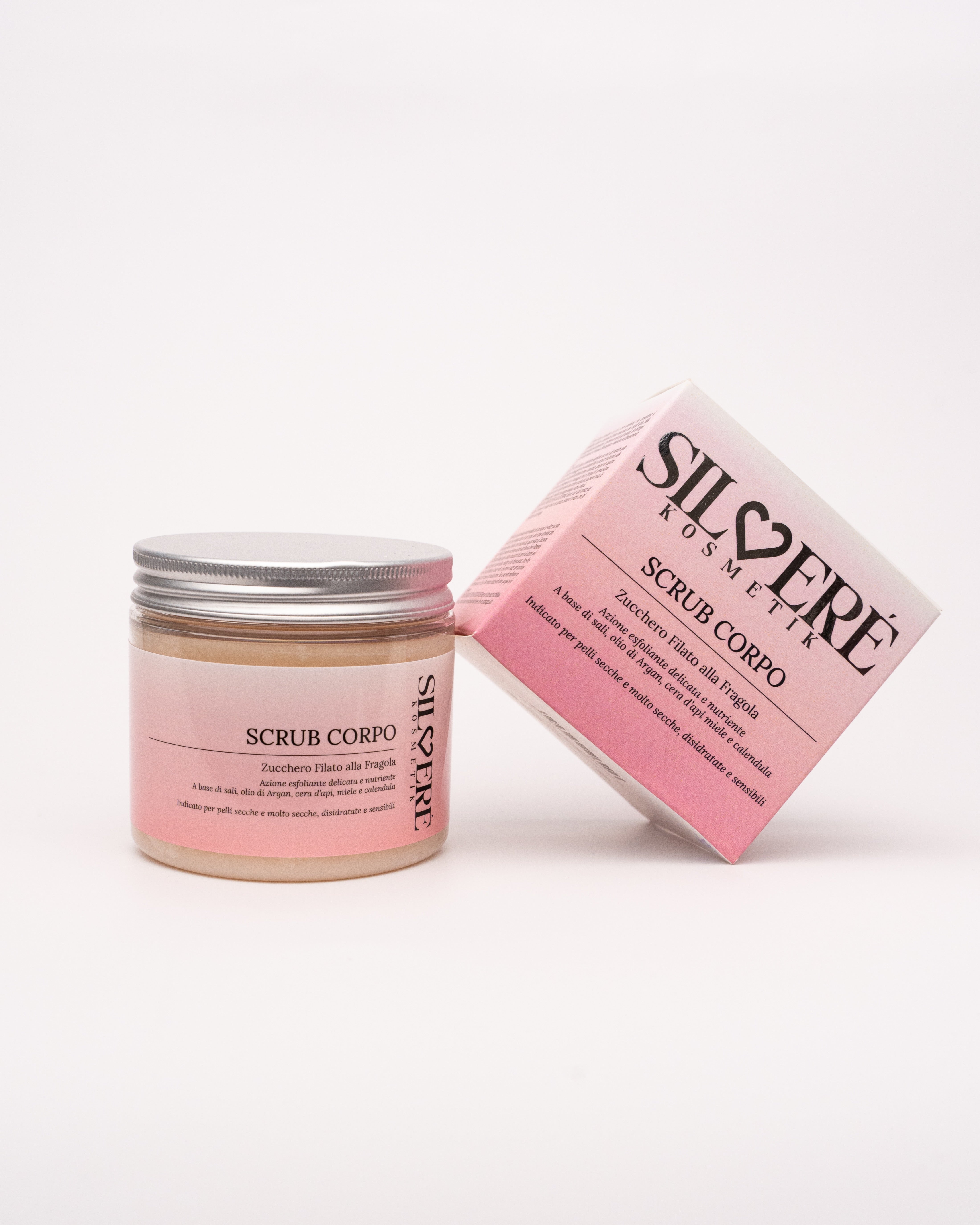 SCRUB CORPO Zucchero Filato alla Fragola